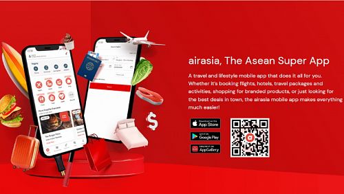 AirAsia верит, что сможет потеснить Grab и Bolt своим единым приложением. Изображение: AirAsia
