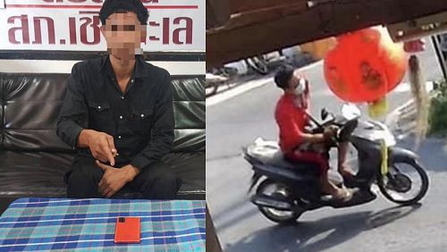 Редакция The Phuket News получила подтверждение, что кража телефона у гражданина Германии в Банг-Тао была открытым грабежом, причем сопряженным с получением травм жертвой. Фото: Phuket Provincial Police