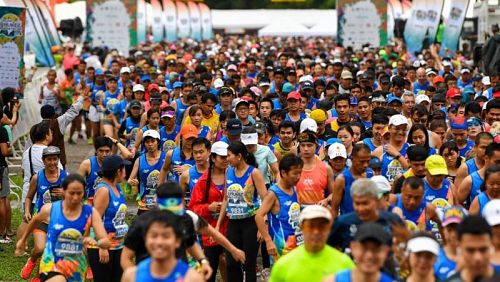 В последних перед пандемией соревнованиях 2019 года принимали участие более 12 тыс. человек. Фото: Архив The Phuket News